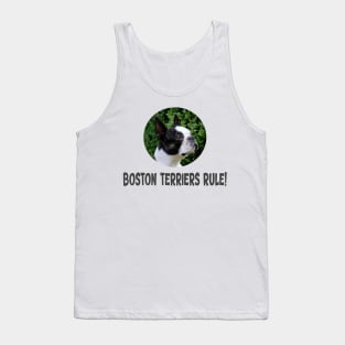 Boston Terriers Rule! Tank Top